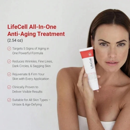 New Live-Cell South Beach Skincare All In One Anti-Aging Treatment - 2.54 oz. Pack of 2