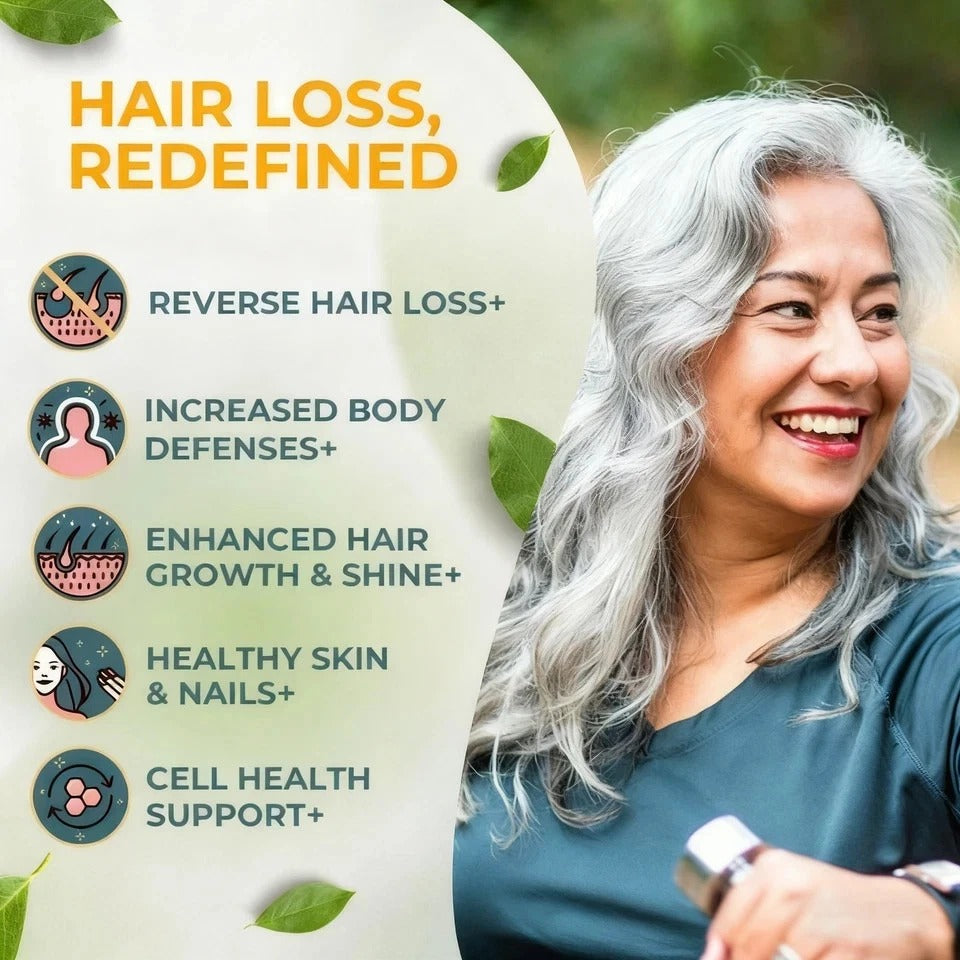 Vital Hair Complex: Boost Hair Growth, Healthy Skin & Nails 60 Capsules